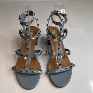 Studded Blue Sandals